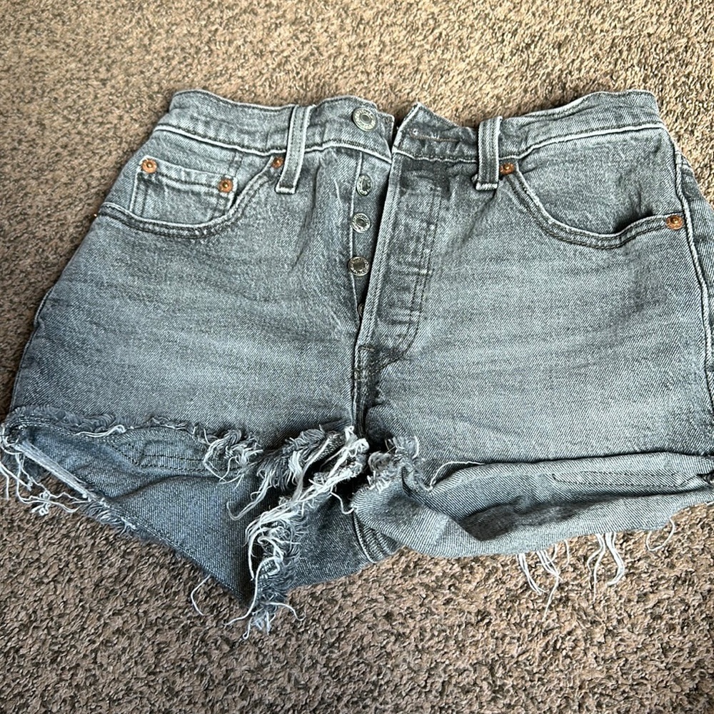 Levi Jean shorts 501’s